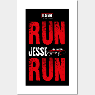 EL CAMINO A BREAKING BAD MOVIE: RUN JESSE RUN Posters and Art